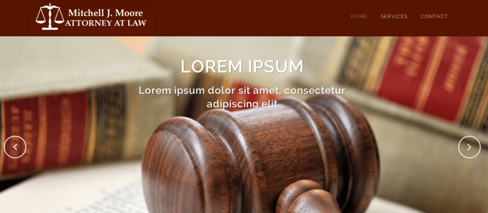 Click to view a website design project I worked on at Lift Division. 