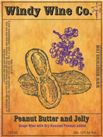 Peanut Butter and Jelly wine is a creation by Windy Wine Company in Missouri.
